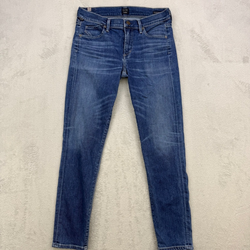 Citizens of Humanity Jeans Womens 27 Blue Slim Fit Rocket Medium Wash Designer